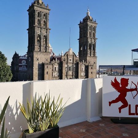 Hotel Santiago Puebla Bagian luar foto