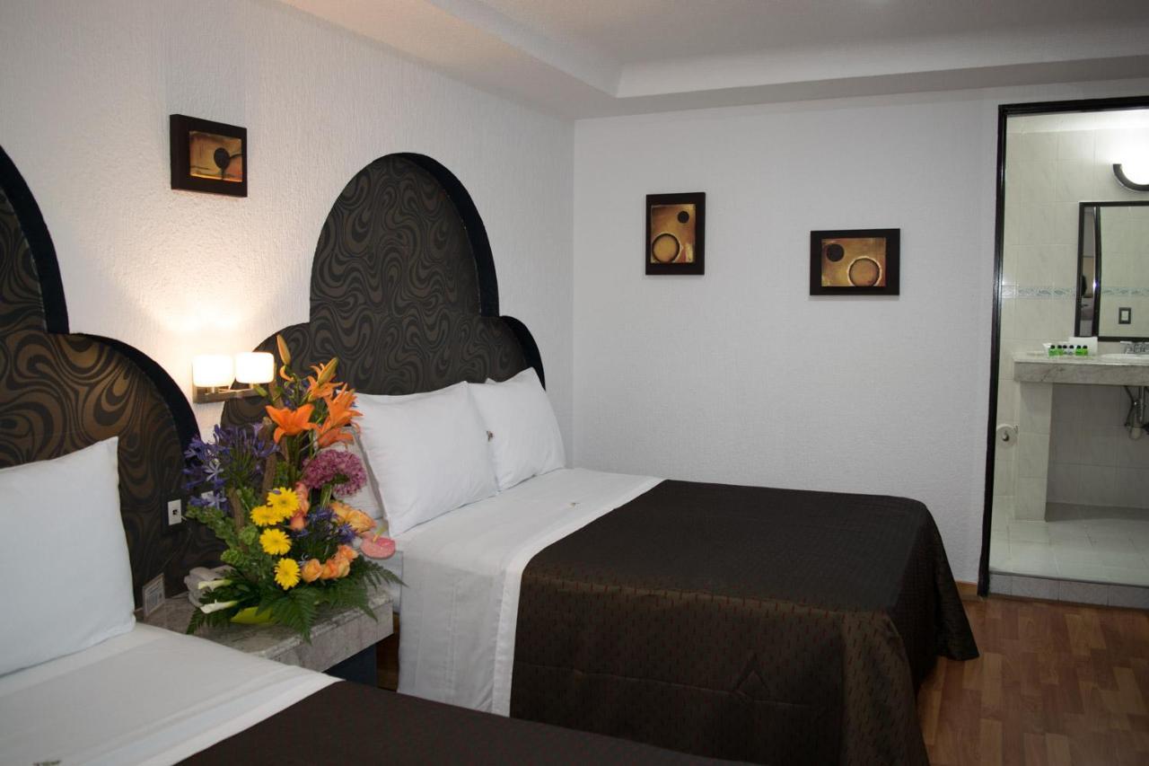 Hotel Santiago Puebla Bagian luar foto