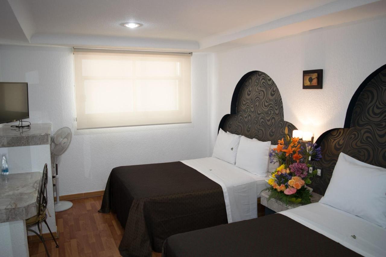 Hotel Santiago Puebla Bagian luar foto