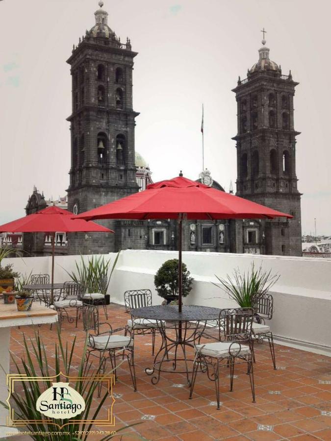 Hotel Santiago Puebla Bagian luar foto