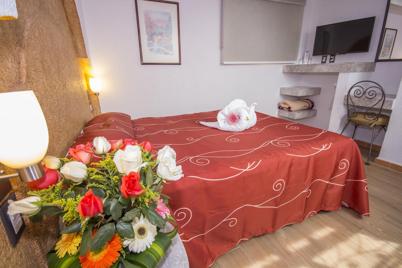 Hotel Santiago Puebla Bagian luar foto