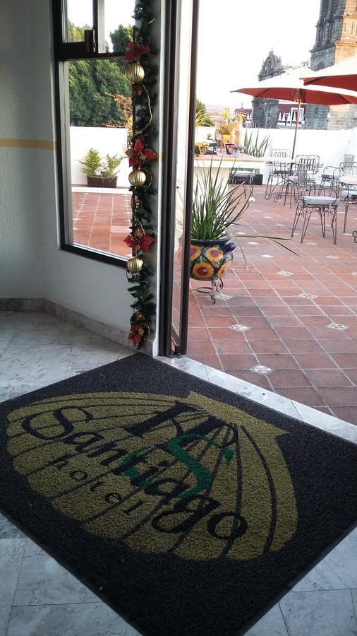 Hotel Santiago Puebla Bagian luar foto