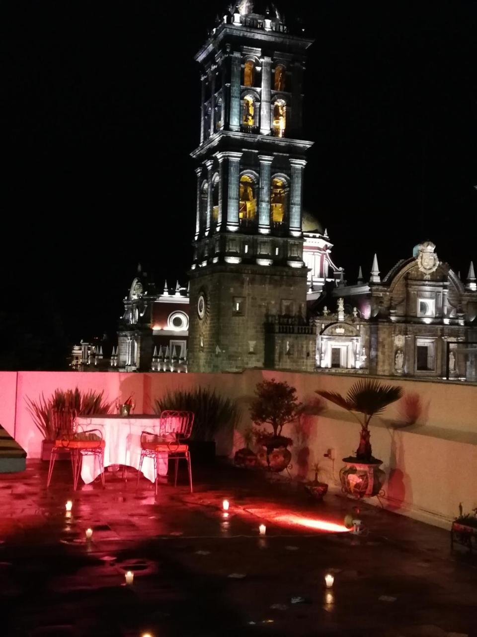 Hotel Santiago Puebla Bagian luar foto