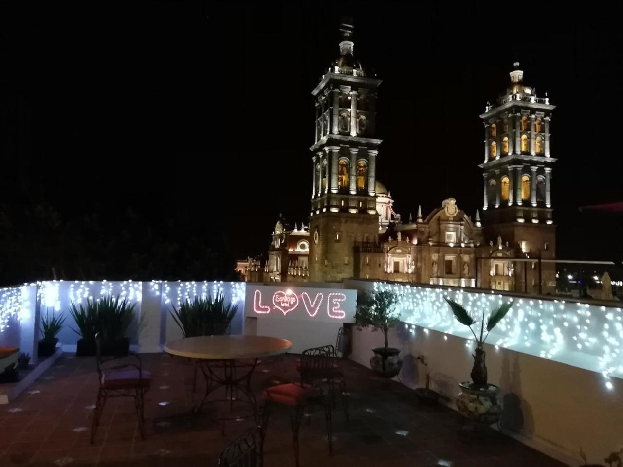 Hotel Santiago Puebla Bagian luar foto